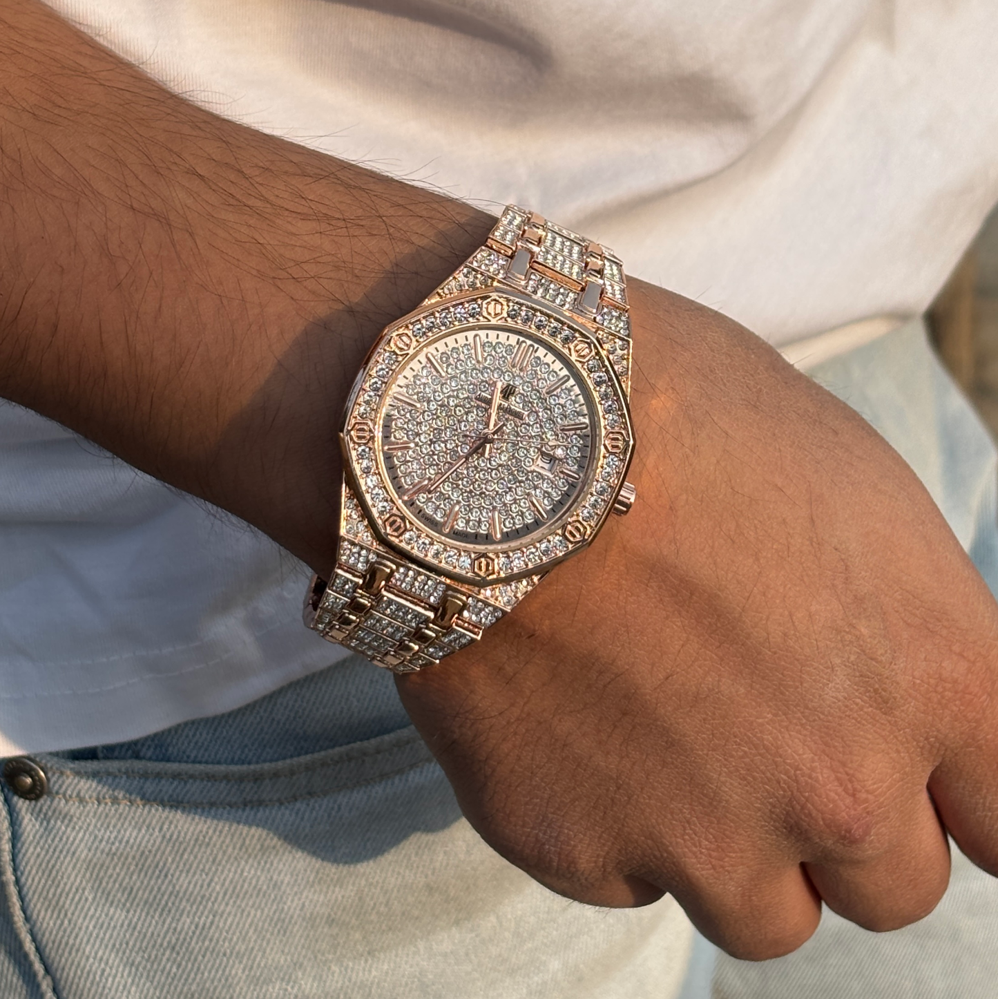 Meradian Rose-gold Kerk Trent